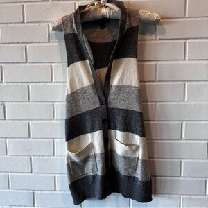 Banana Republic wool blend striped vest